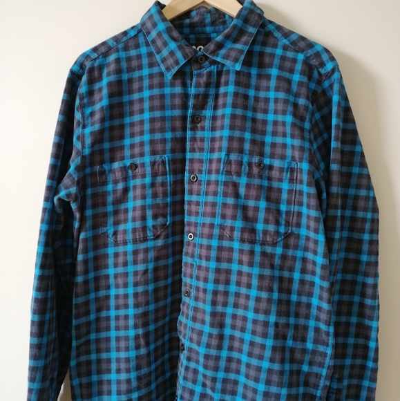 nomis Other - Nomis Flannel Blue Black Grey Large